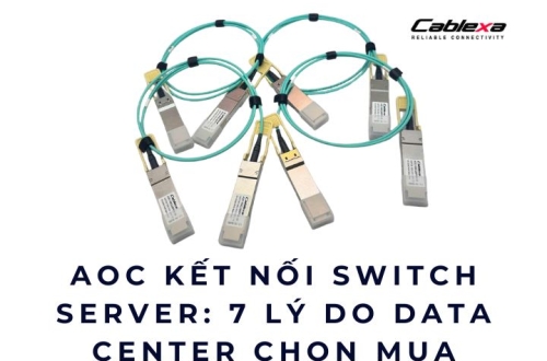 AOC kết nối switch server: 7 lý do Data Center chọn mua