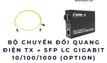 Bộ chuyển đổi quang điện TX → SFP LC Gigabit 10/100/1000