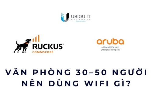 Văn phòng 30–50 người nên dùng WiFi gì?