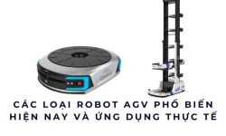 Các loại Robot AGV phổ biến hiện nay và ứng dụng thực tế