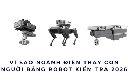 Vì sao ngành điện thay con người bằng robot kiểm tra 2026