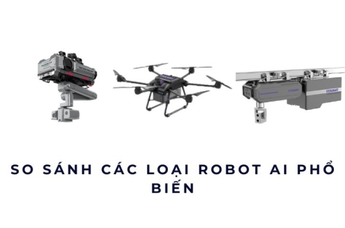 So sánh các loại robot AI phổ biến