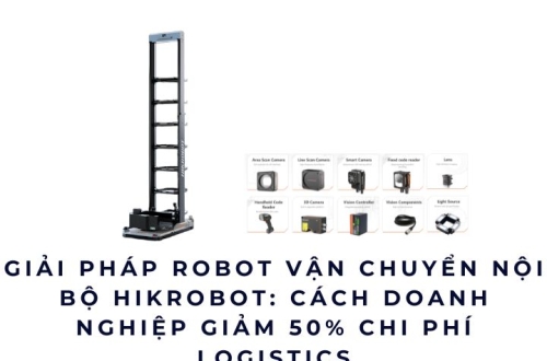 Giải pháp robot vận chuyển nội bộ Hikrobot: cách doanh nghiệp giảm 50% chi phí logistics