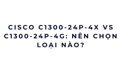 Cisco C1300-24P-4X vs C1300-24P-4G: nên chọn loại nào?