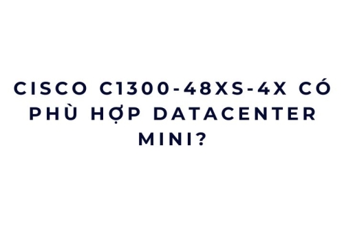 Cisco C1300-48XS có phù hợp datacenter mini?