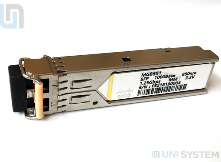 Cisco MGBSX1 Gigabit Ethernet SX Mini-GBIC SFP Transceiver